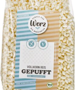 Arroz integral inflado bio (125 g) Werz