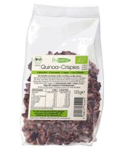 Crispis de quinoa con chocolate negro (125 g) Frusano