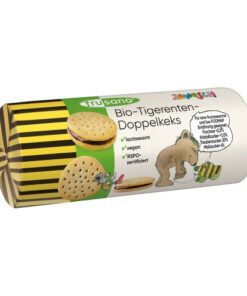 Galleta de espelta doble rellena de chocolate (90 g) Frusano