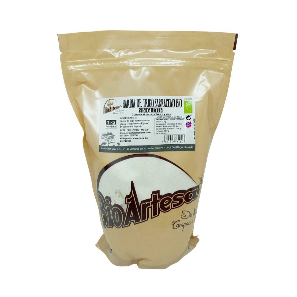 Harina de trigo sarraceno eco (1 kg) Bioartesa