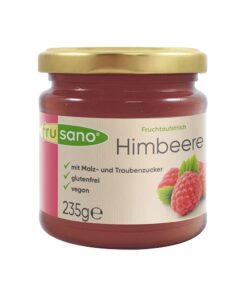 Mermelada de frambuesa bio (235 g) Frusano