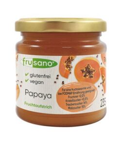 Mermelada de papaya bio (235 g) Frusano