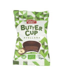 Butter cup rellena de avellanas bio (25 g) La Finestra sul cielo