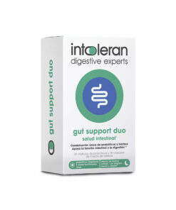 Gut Support Duo (30 cápsulas de probióticos y 30 cápsulas herbales) Intoleran