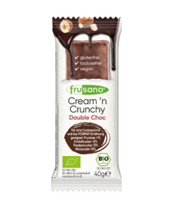 Barrita Cream'n Crunchy doble chocolate (40 g) Frusano